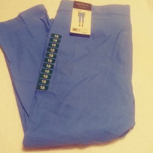 Rafaella Capri Size 18 Blue New with Tag Plus Size
